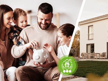 Familienfreundlich sparen und sicher bauen – mit Town & Country Haus wird der Traum vom Eigenheim zur Realität.
