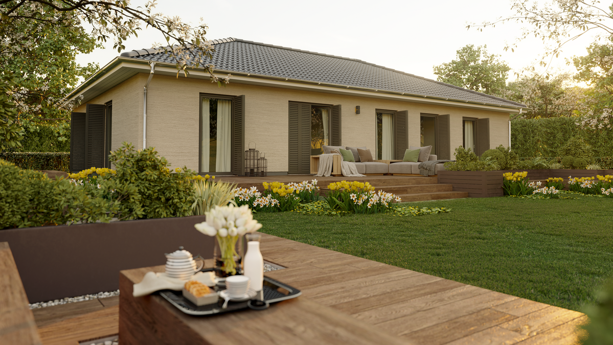 Modern und ebenerdig wohnen im eigenen Bungalow Ein moderner, eingeschossiger Bungalow mit Garten – ideal für alle Lebenslagen und individuell gestaltbar.